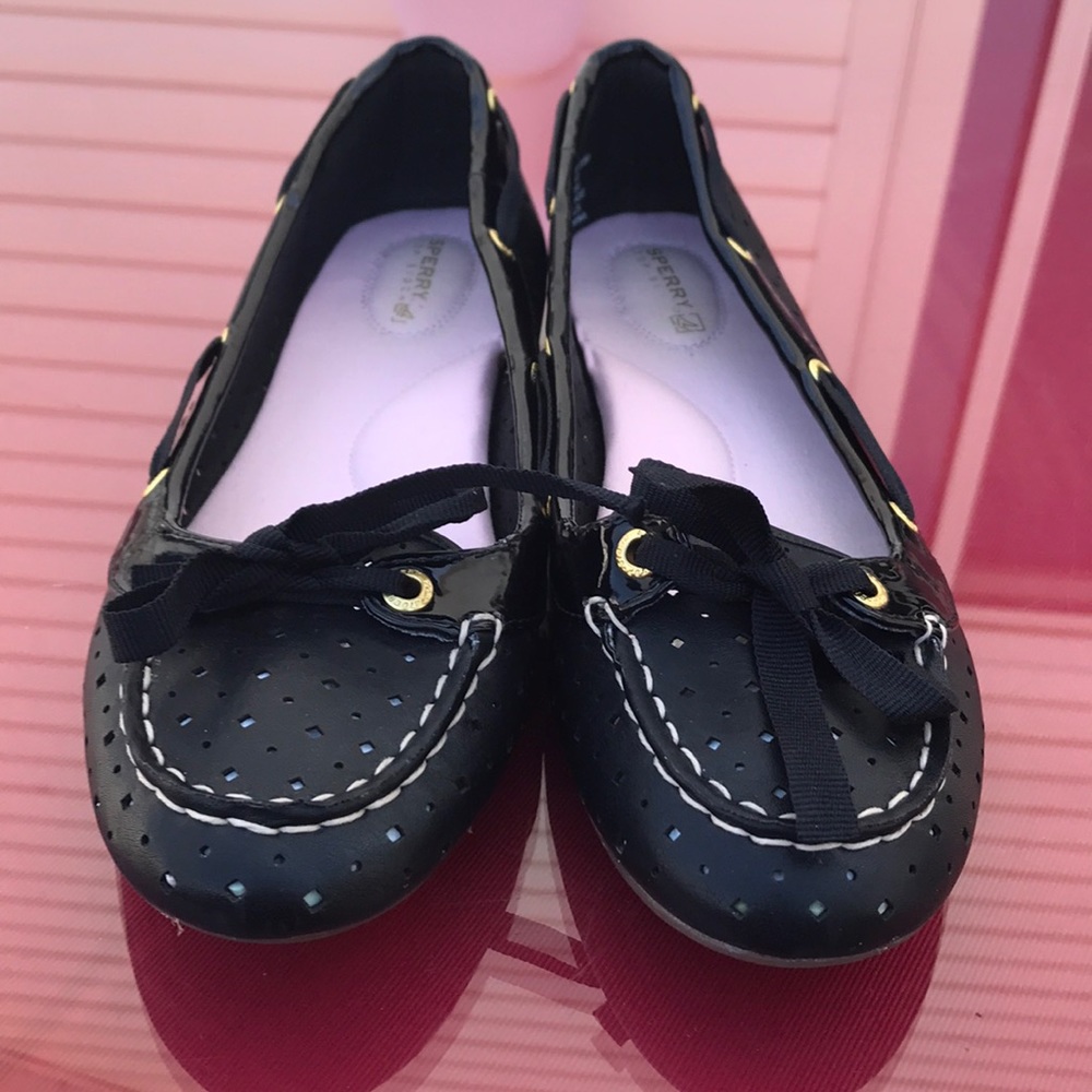 Sperry Top sided super cut black loafers - Picture 2 of 7